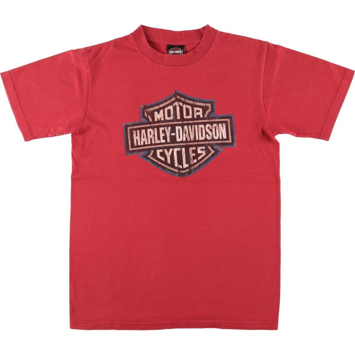 古着 00年代 ハーレーダビッドソン Harley-Davidson 鷲柄 イーグル柄 モーターサイクル バイクTシャツ メンズM相当|eaa558591