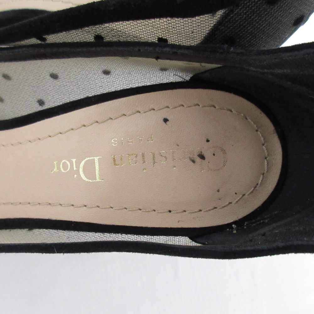 良品 Christian Dior クリスチャンディオール レースドット