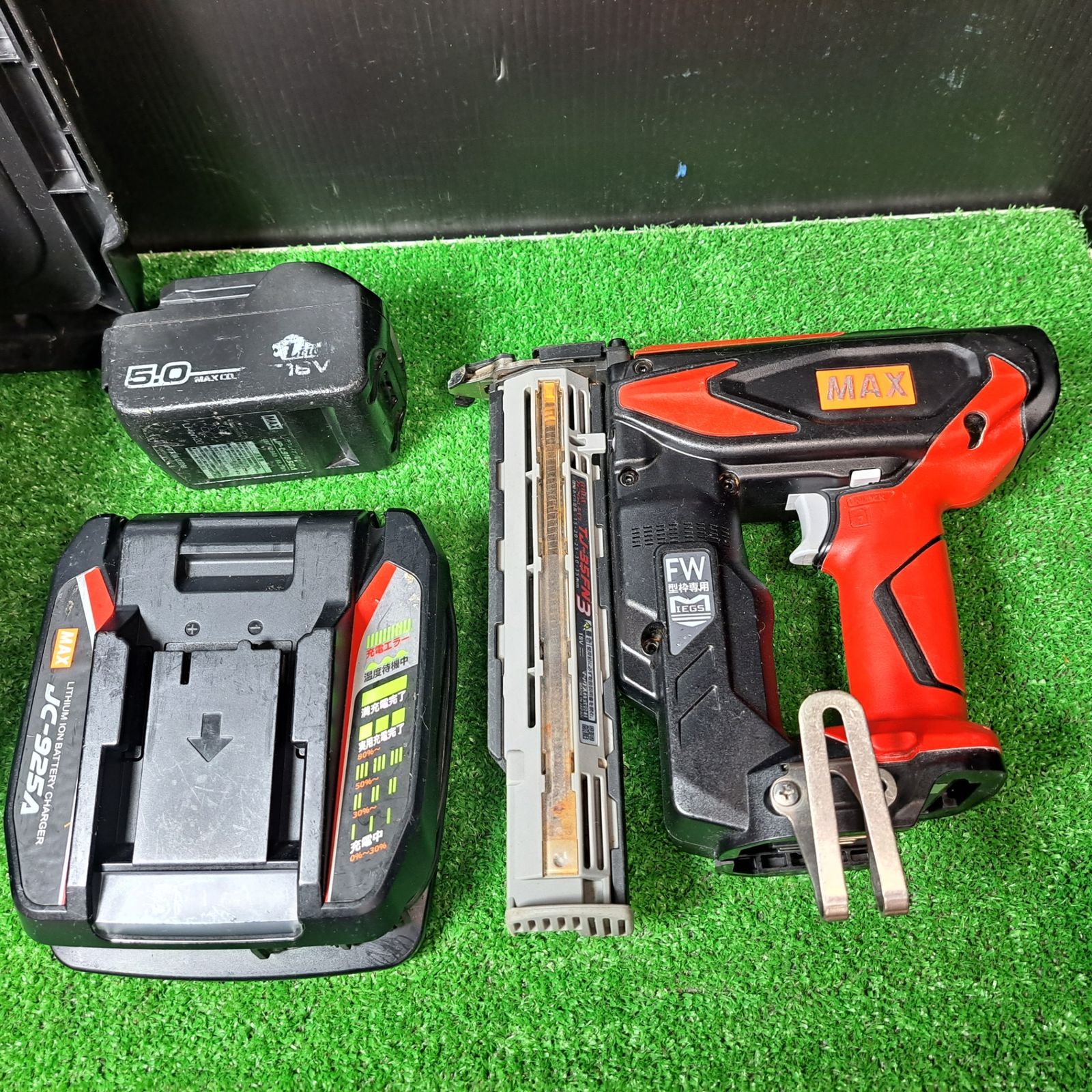 マックス MAX コードレスフィニッシュネイラ TJ-35FN3FW-BC 1850A 岩槻店