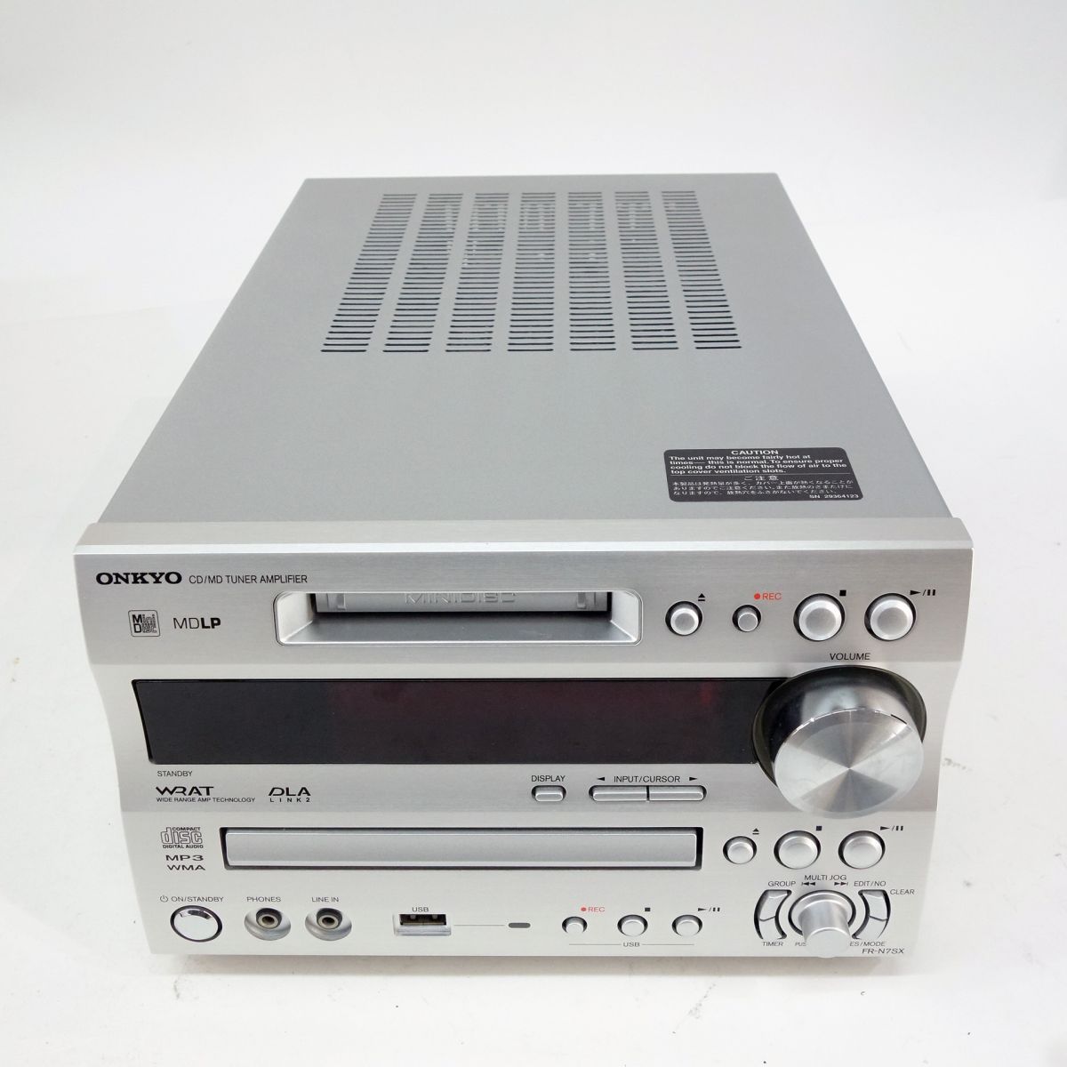 ONKYO FR-N7XX CD/MD/USB ミニコンポ 付属品有 - オーディオ機器