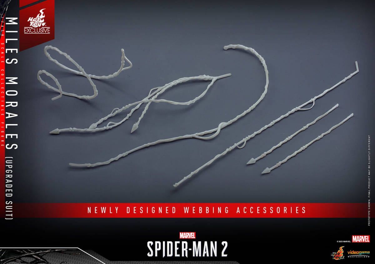 ホットトイズ スパイダーマン マイルス・モラレス アップグレードスーツ 1/6 Marvel's Spider-Man 2』から、進化したマイルス・モラレス