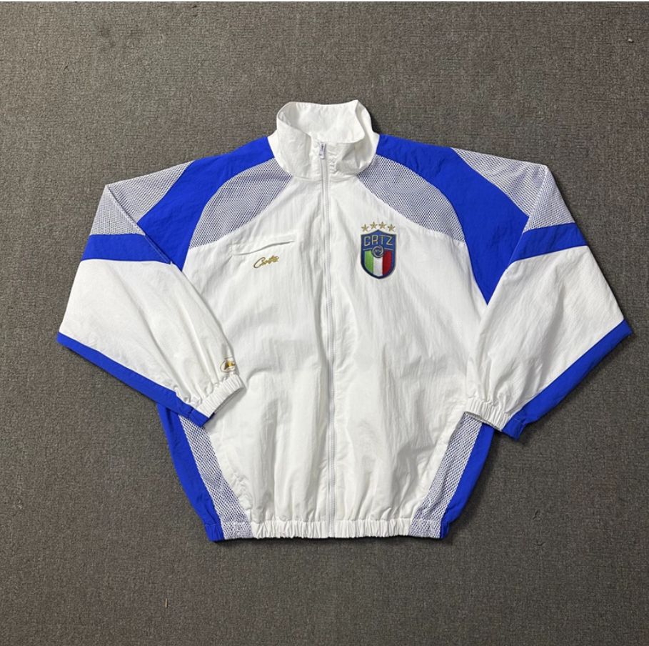 corteiz shukujacket イタリア セットアップ ブルー S/M/L/XL