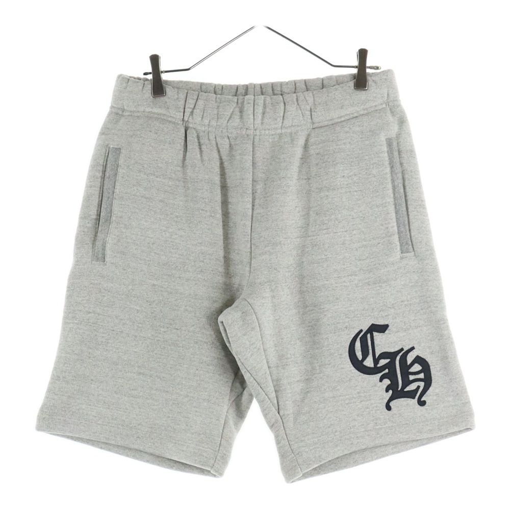 CHROME HEARTS クロムハーツ Y NOT CH Applique Embroidery アップリケ刺繍スウェットハーフパンツ