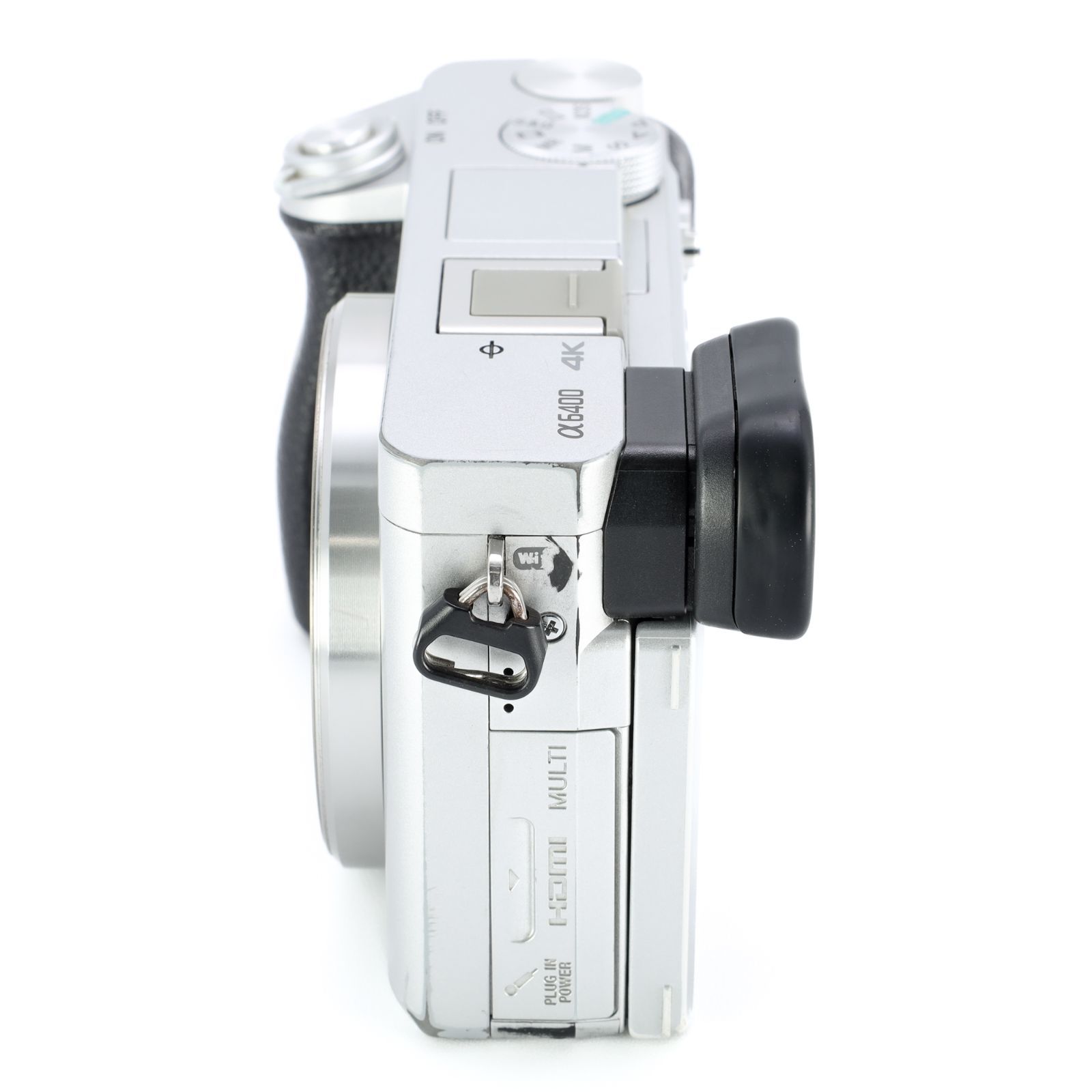 難有品 SONY ソニー α6400 ILCE 6400 Y ダブルズームレンズキット シルバー _