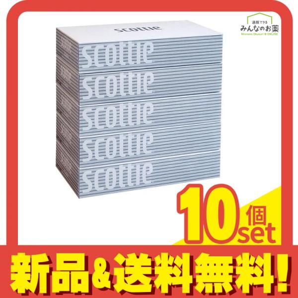 スコッティ ティシュー 5箱パック 10個セット