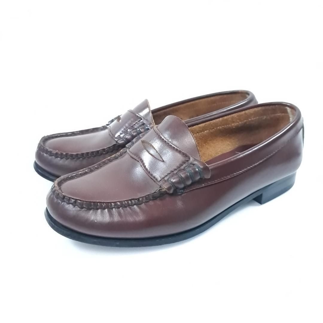 REGAL コインローファー 22.5cm ブラウン 学生 リーガル JK 革靴 レディース hws00873 REGAL ウィメンズ ローファー （FH14AB）