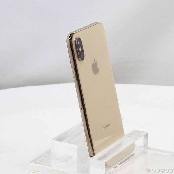 iPhoneXS 64G ゴールド　金　SIMフリー　利用制限無し　カメラ点有 中古品〕 iPhoneXS 64GB ゴールド MTAY2J／A SIMフリー【198】 64GB