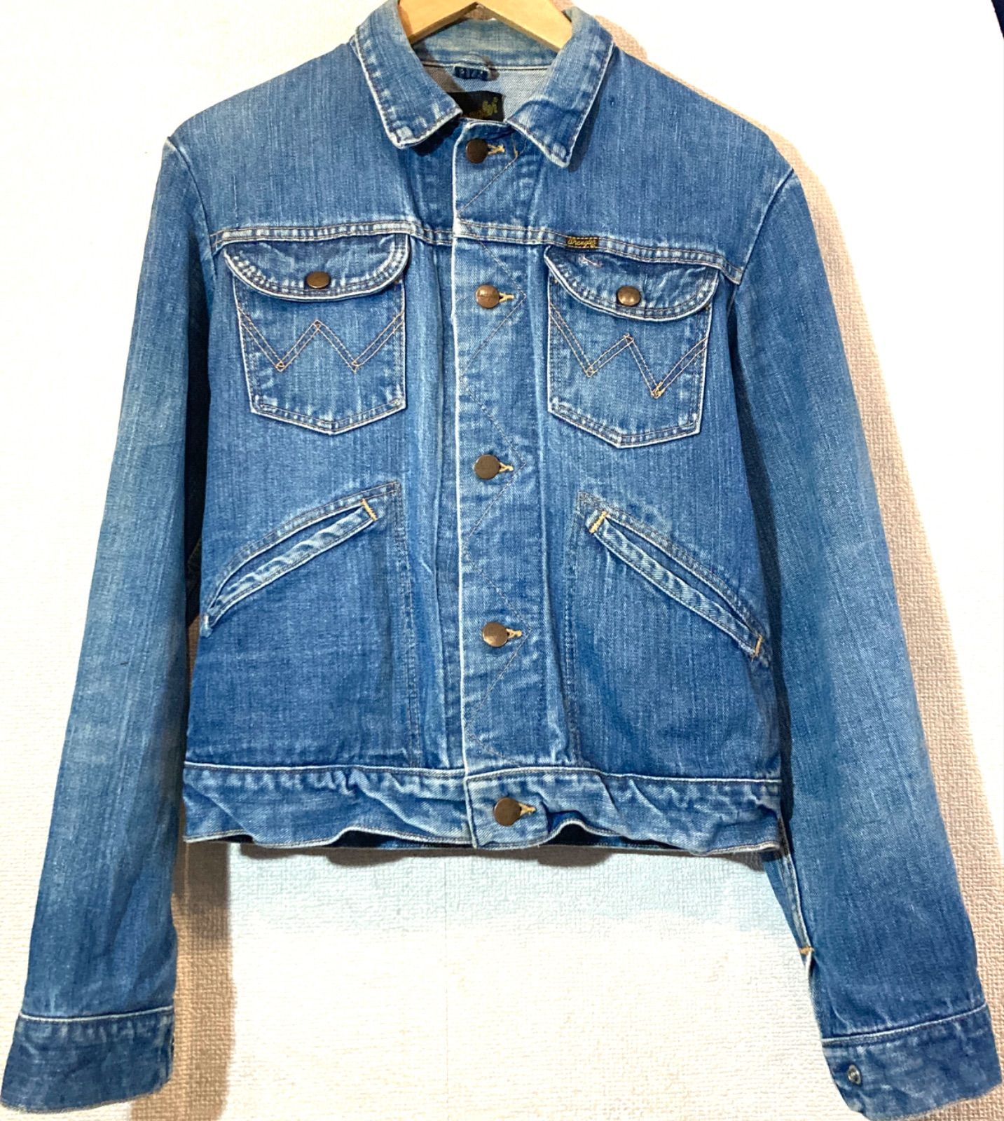 Wrangler 124MJ☆70'sVINTAGE☆3rd☆デニムジャケット☆ジージャン