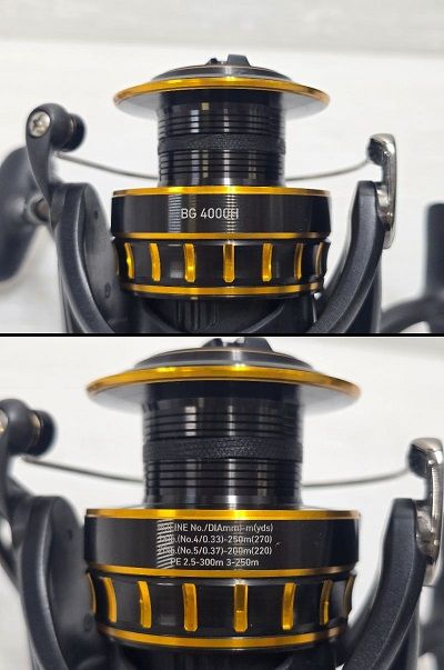  品 ダイワ Daiwa スピニングリール 16 BG 4000 H ハイギアモデル 海水対応 〇YR 19302〇 スピニングリール リール