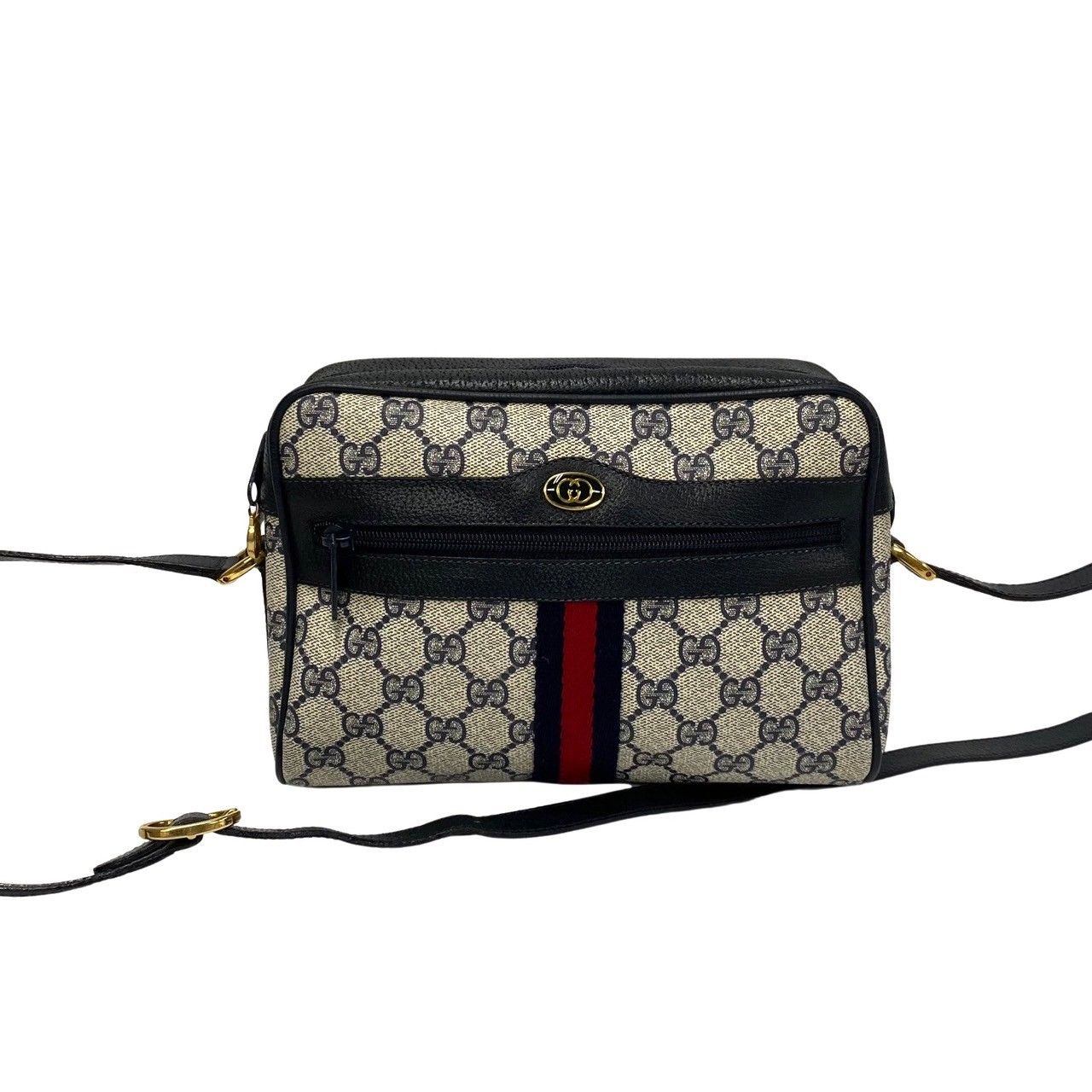 極 美品 GUCCI オールドグッチ グッチ ヴィンテージ シェリーライン GG