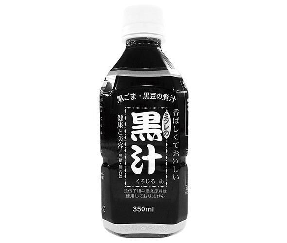 ミツレフーズ ミツレの黒汁 350mlペットボトル×24本入× 2ケース ｜ 国産 黒ごま ビタミンC イソフラボン