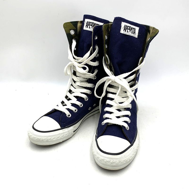 【新品】A BATHING APE ハイカットスニーカー A BATHING APE - A BATHING APE アベイシングエイプ BAPE STA