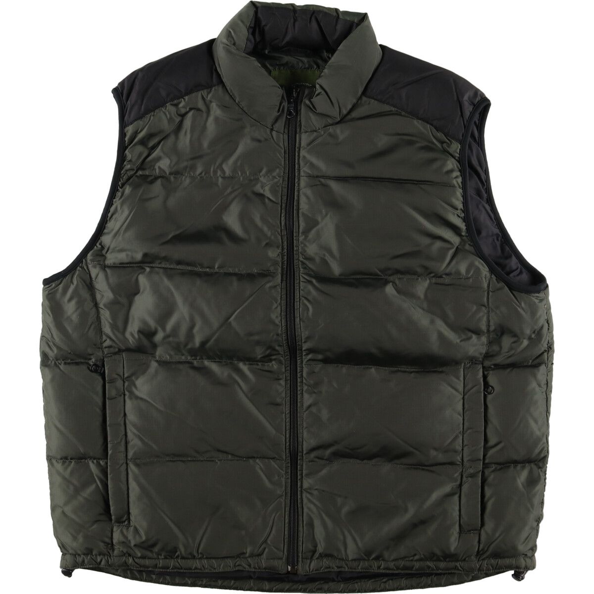 Eddie Bauer ダウンベスト 古着 エディーバウアー Eddie Bauer グースダウンベスト メンズL