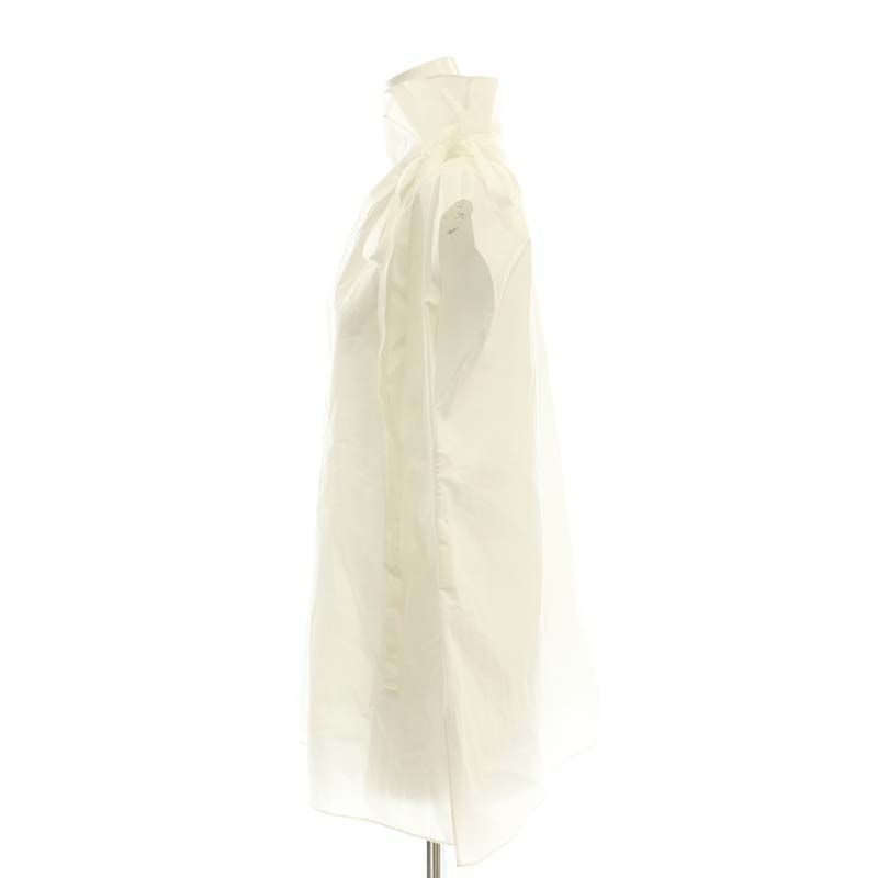 セオリー Theory CORE SHIRTING FUNNEL NECK TIE TO ブラウス 