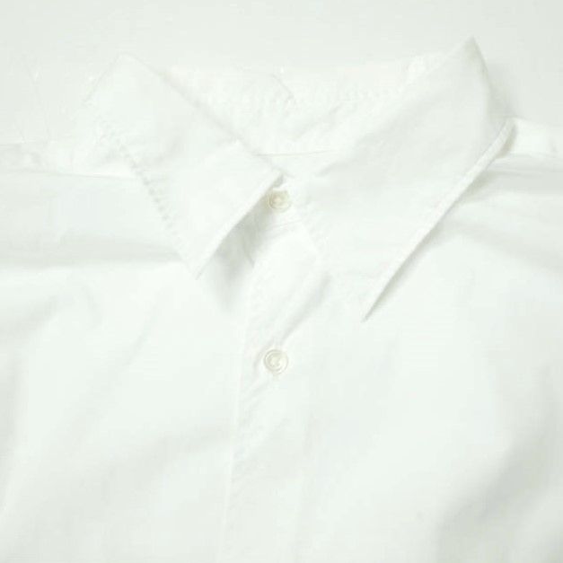 Graphpaper グラフペーパー 日本製 Broad Oversized S/S Regular SH  ブロードオーバーサイズショートスリーブシャツ GM202-50625B Free WHITE 半袖 SHIRT トップス mc68580