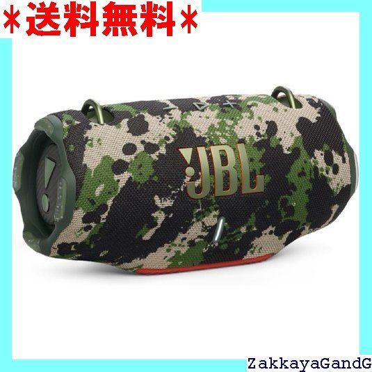 JBL XTREME 4 ポータブルBluetoothスピーカー 防水 防塵 アウトドア キャンプ 重低音 Auracast スクワッド JBLXTREME4CAMOJN 249