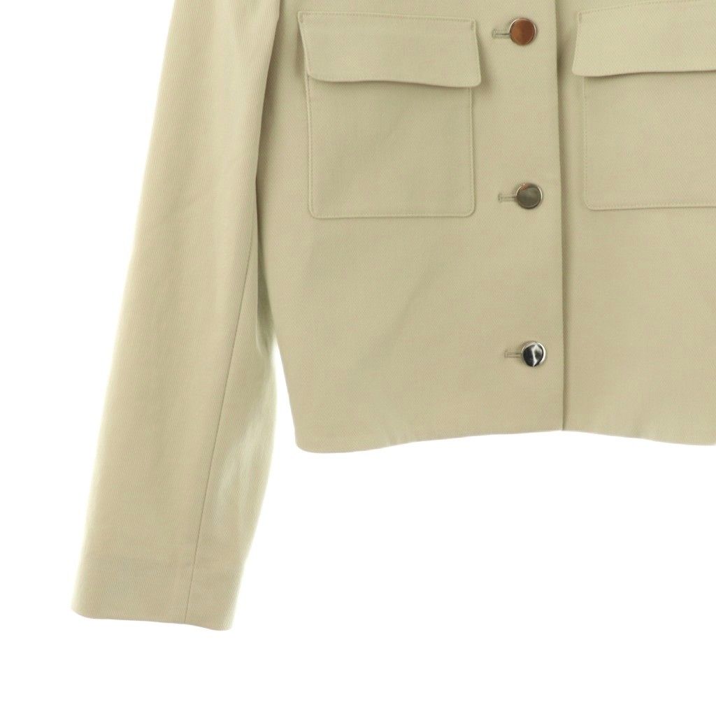セオリー Theory 24SS NEOTERIC TWILL LS PATCH JKT ノーカラー