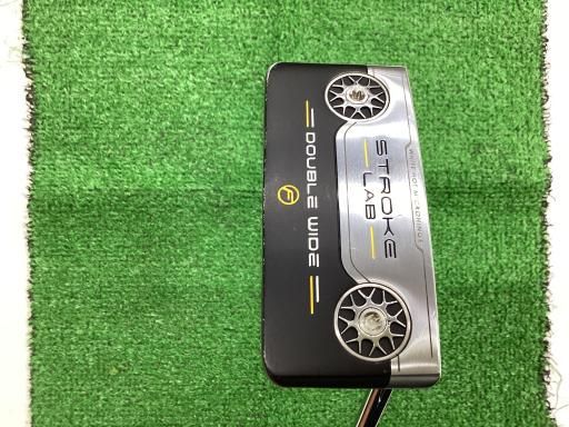 オデッセイ STROKE LAB DOUBLE WIDE FLOW 33インチ パター PT STROKE LAB フレックスその他 メンズ 男性用 右利き 右用 Cランク ゴルフクラブ