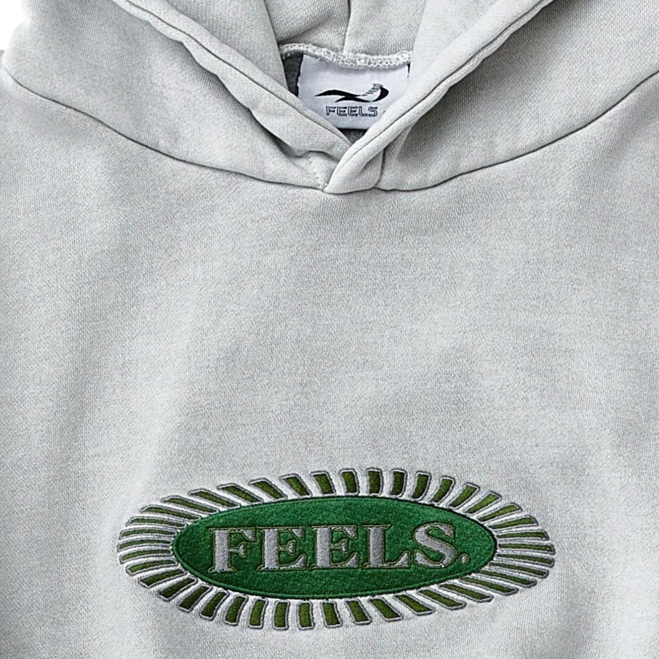 Feels 上杉柊平 PIGMENT DYE HOODIE LIGHT GRAY Mサイズ - メルカリ