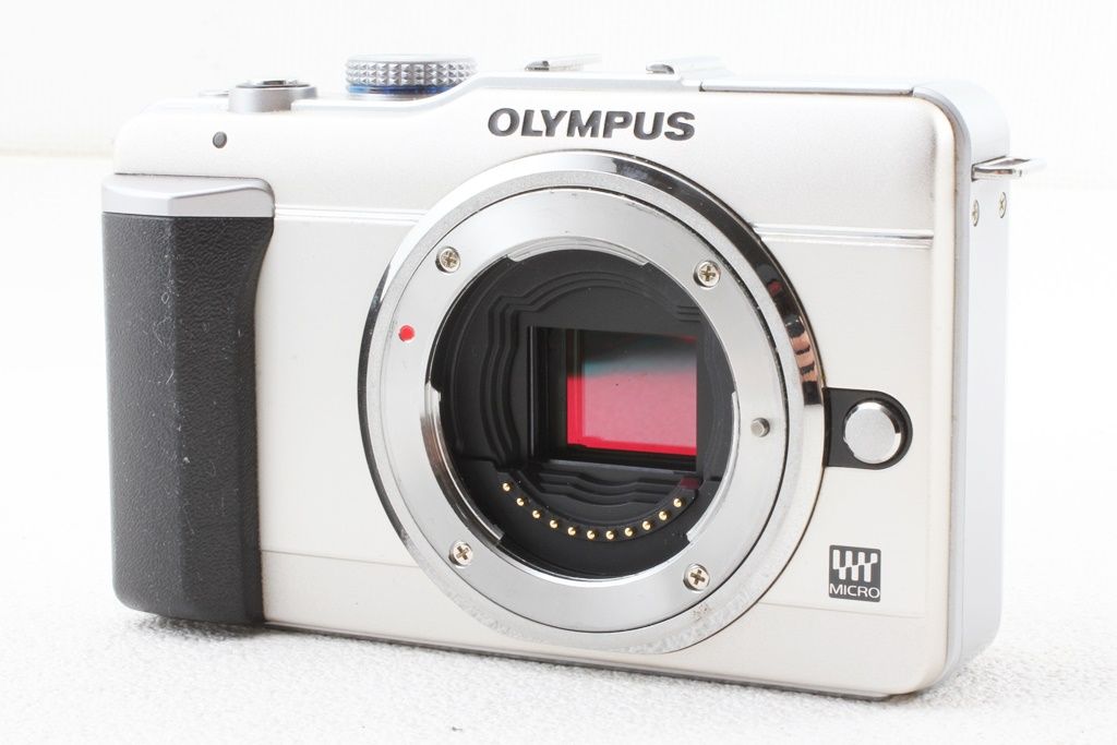 美品 OLYMPUS オリンパス PEN Lite E-PL1 レンズキット ミラーレス機 