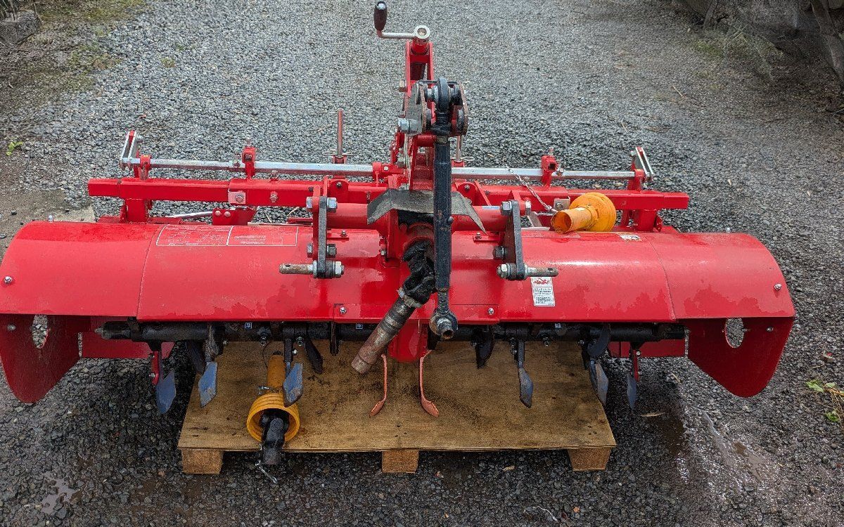 鹿児島発 ササオカ トラクター用 台形うねたてロータリだい地くん