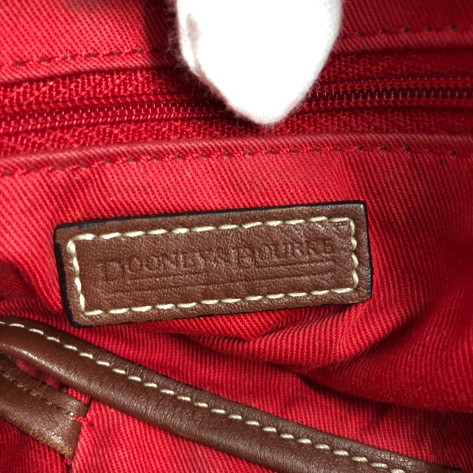 DOONEY & BOURKE ドゥーニーアンドバーク ハンドバック ゴールド