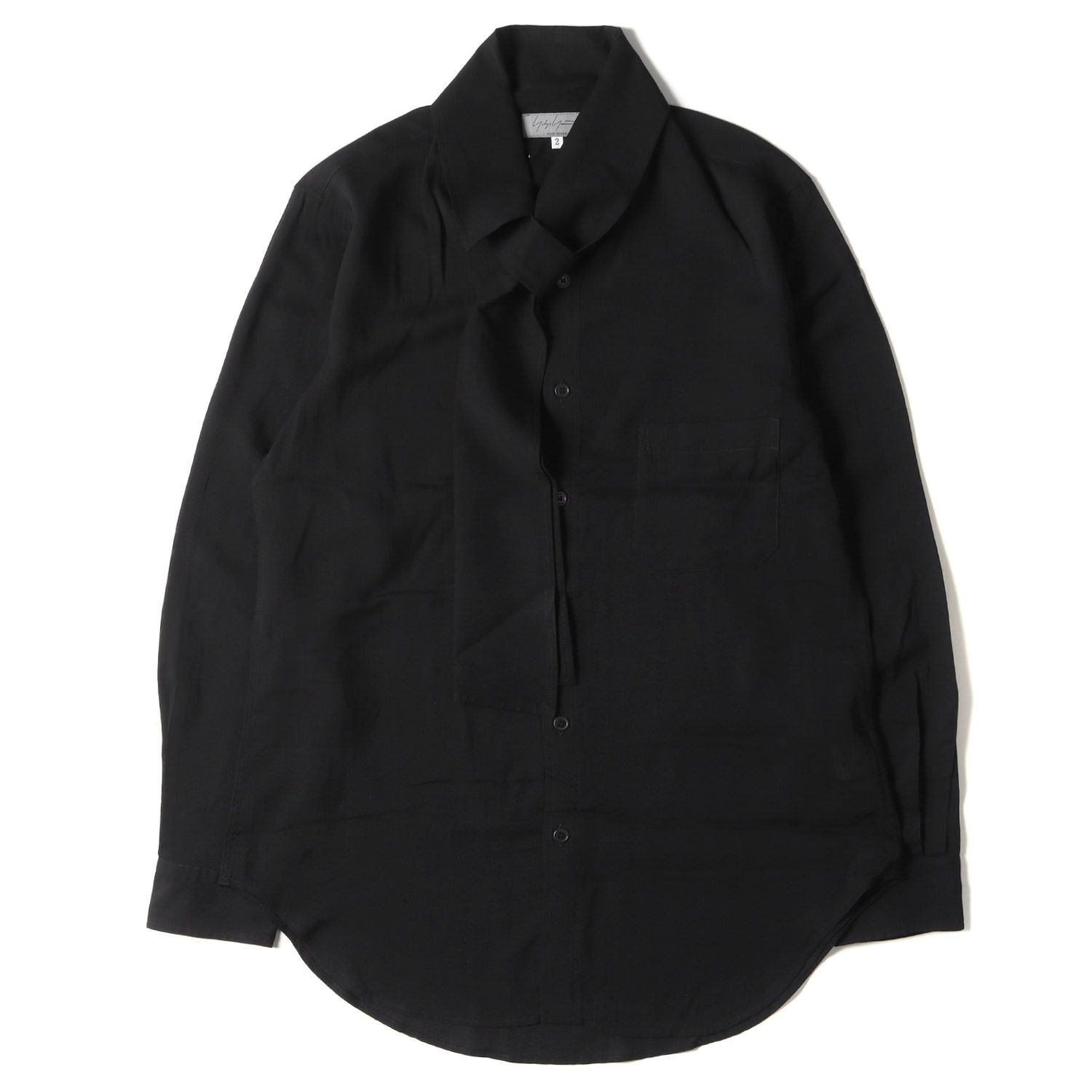 Yohji Yamamoto POUR HOMME ヨウジヤマモト シャツ ストール