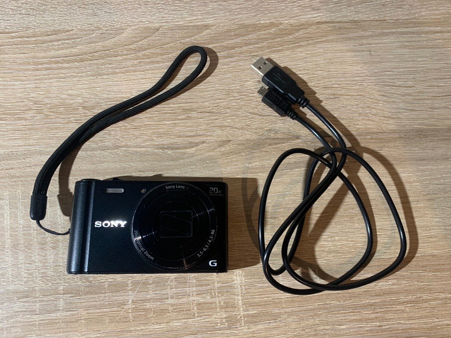 5717 Sony ソニー Cyber-shot DSC-WX300 ブラック デジカメ 動作 済み