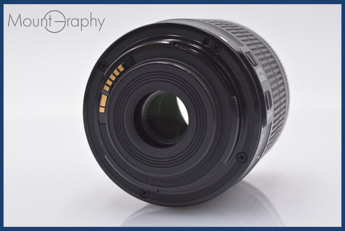  キヤノン Canon EF-S 18-55ｍｍ F 3.5-5.6 IS STM 前後キャップ-レンズフィルター付 同梱可 am 148 その他 カメラ