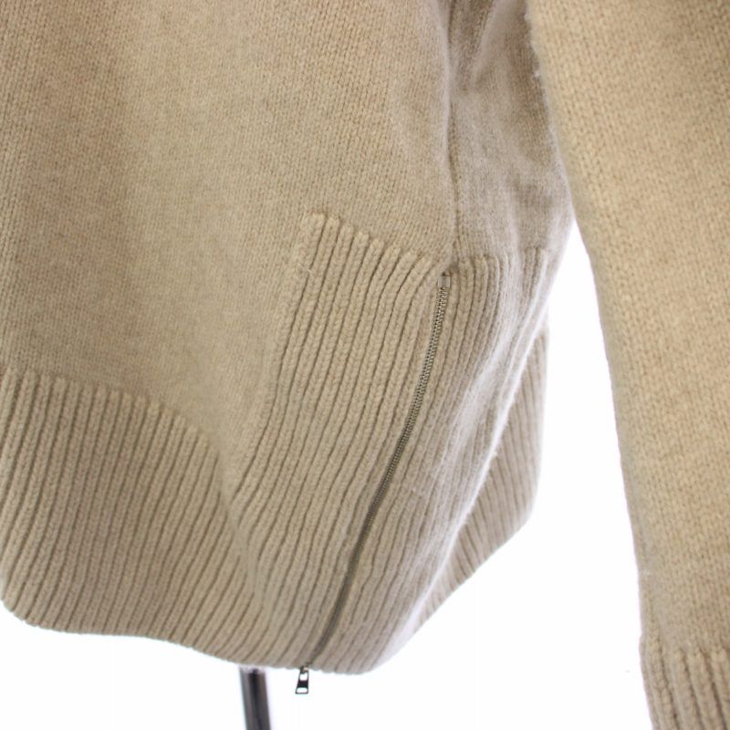 メゾンキツネ MAISON KITSUNE サイドジップ オーバーサイズ ニット  