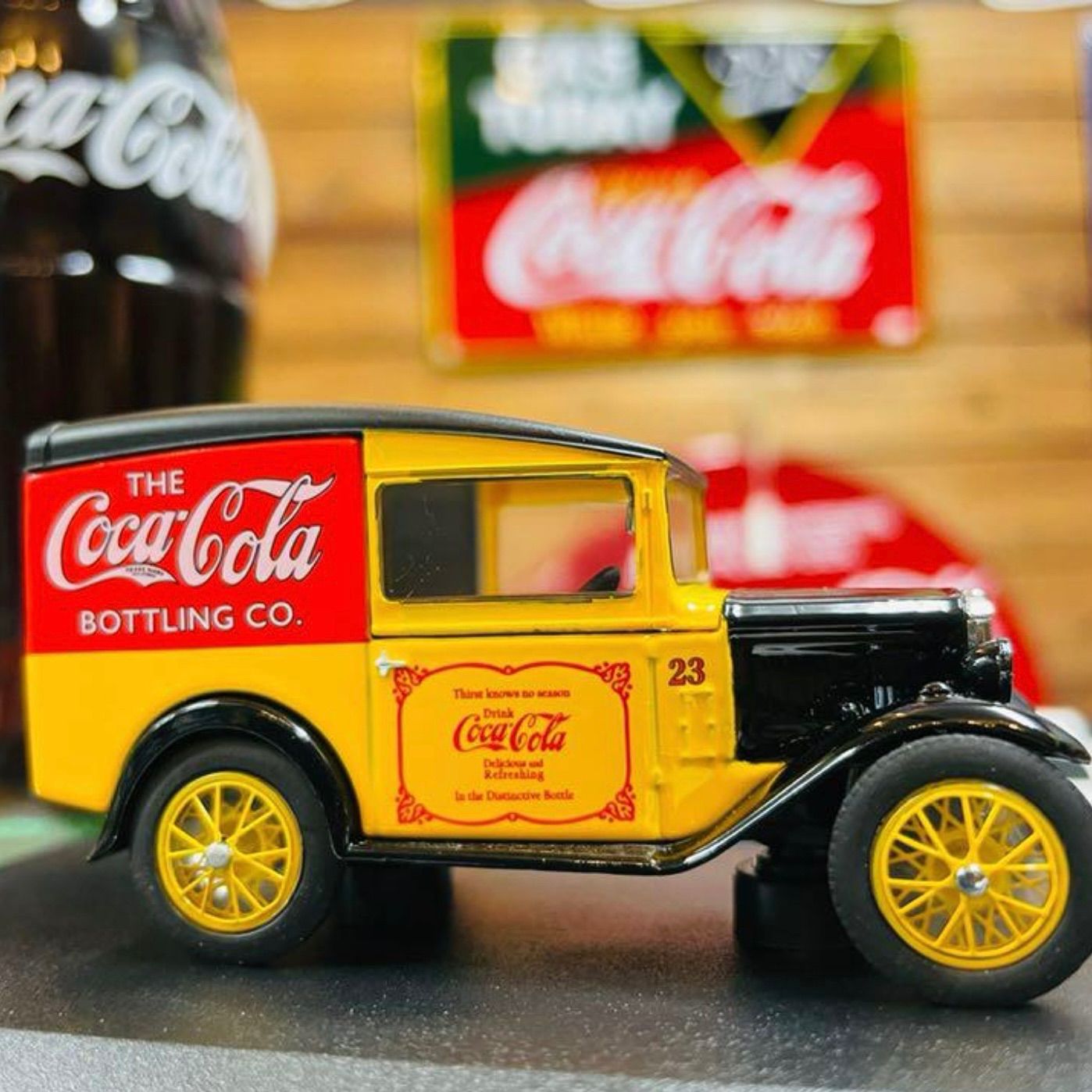 新品 🇺🇸 コカコーラ 1/43 スケール【オースチン セブンバン】Coca