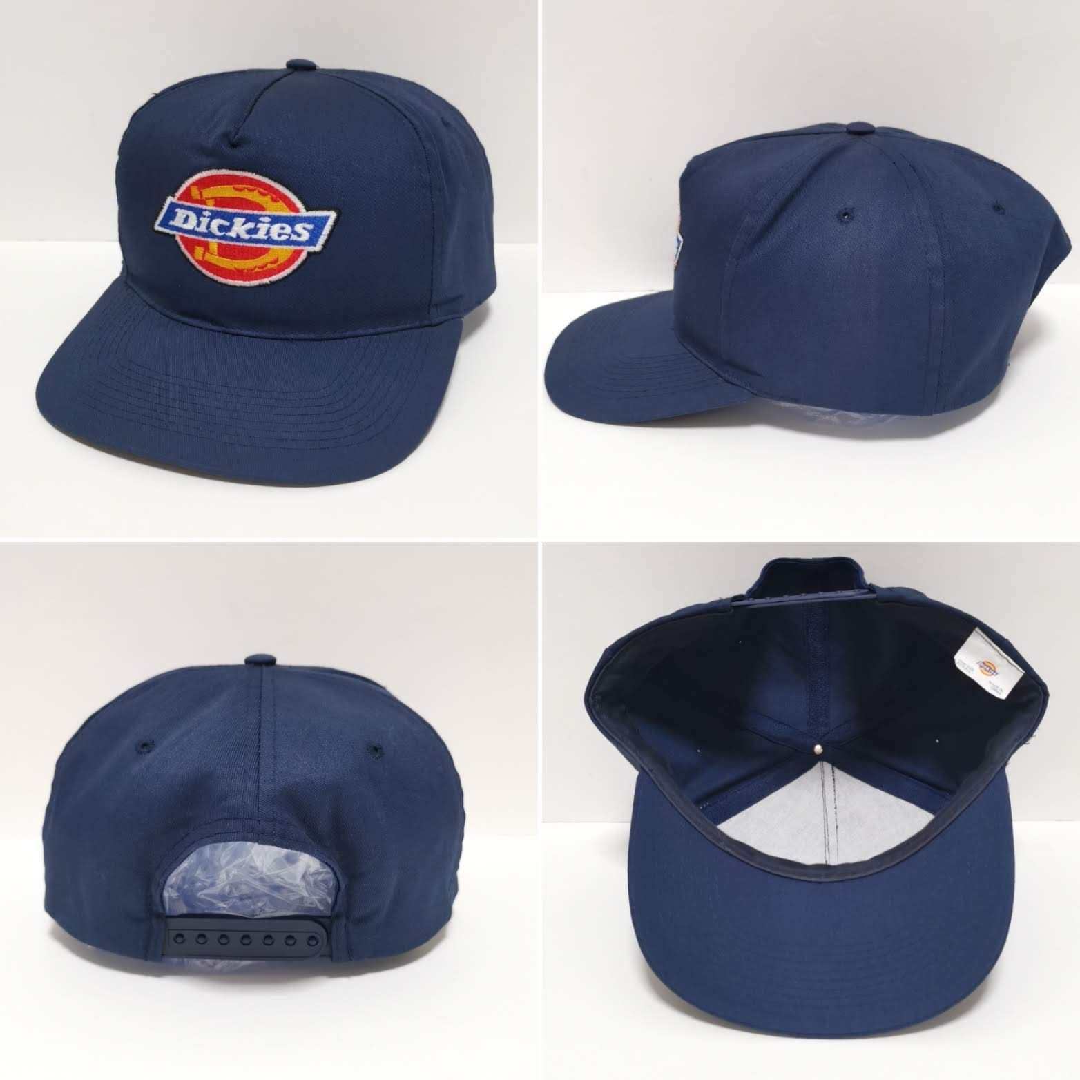 90 s ディッキーズ Dickies トラッカー キャップ CAP 紺 USA