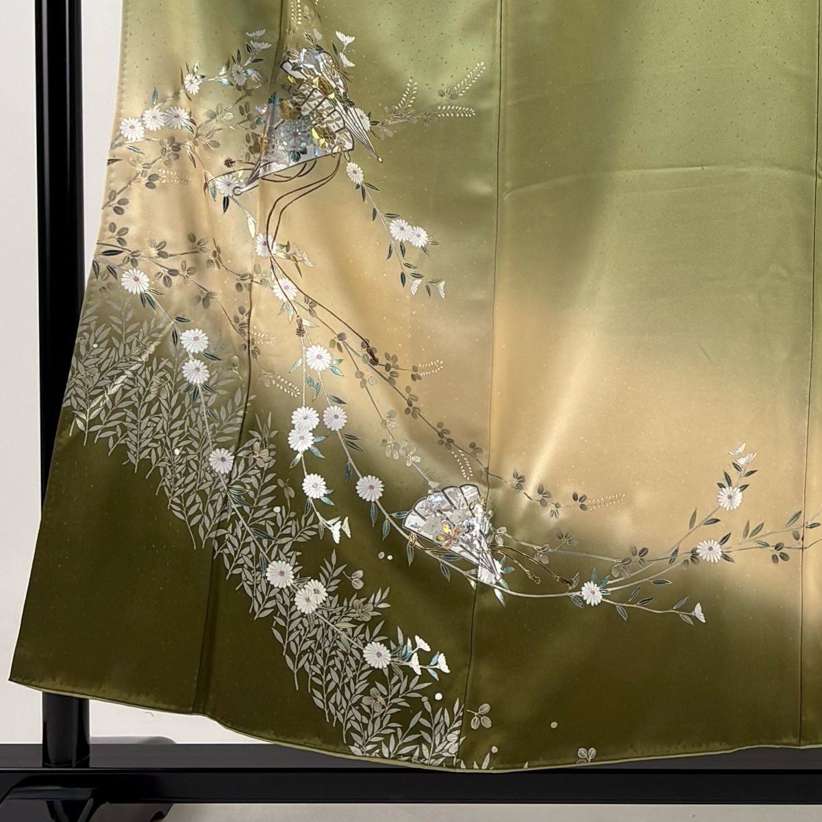 美品 訪問着 黒 枝花 金彩加工 身丈158cm 裄丈68cm お洒落 楽天市場】裄 68 訪問着の通販