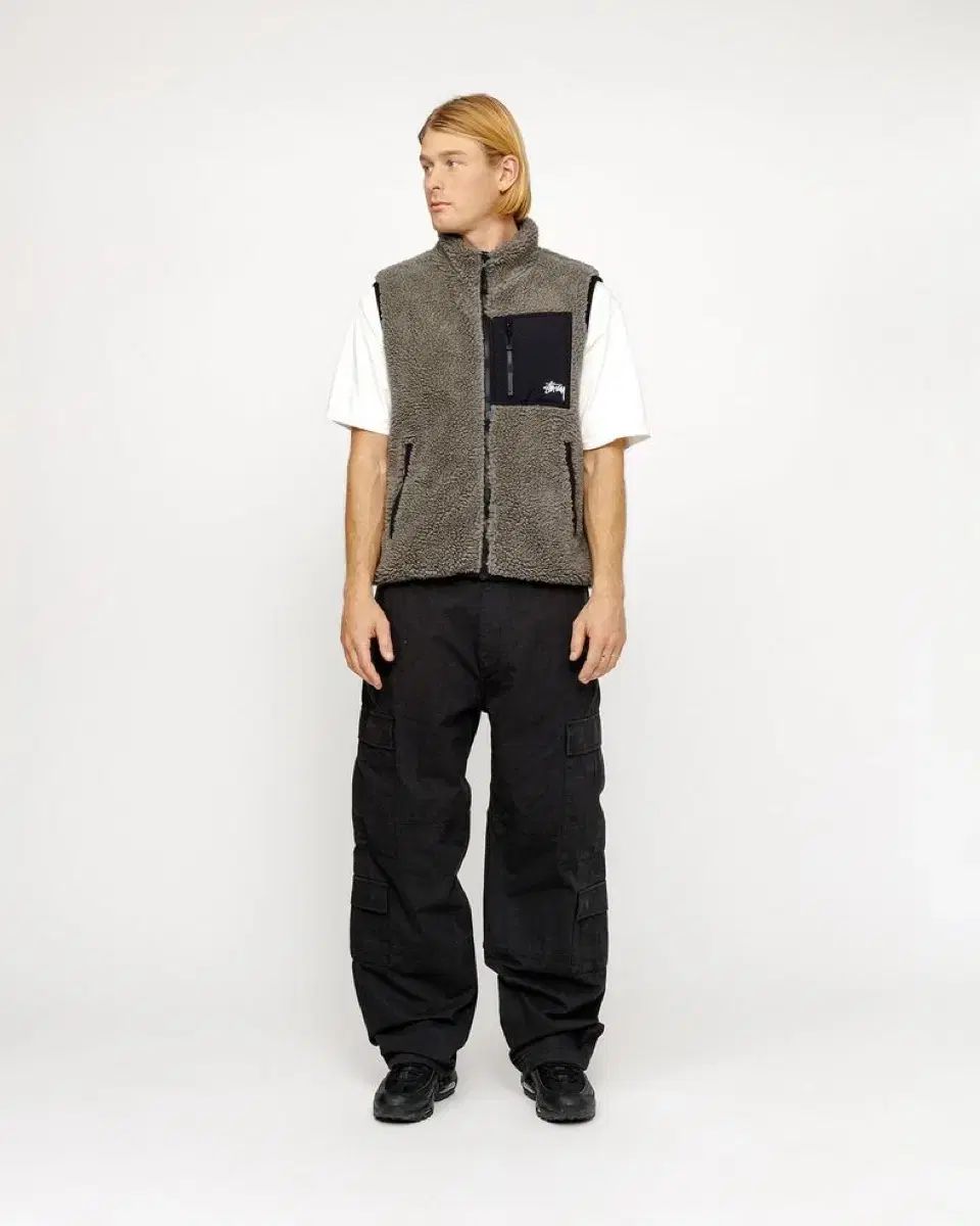 1 会議用 Stussy STUSSY(ステューシー) シェルパ リバーシブル