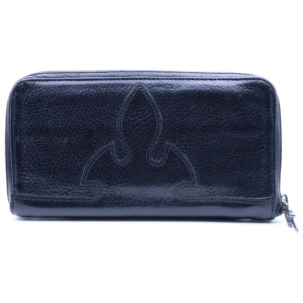 CHROME HEARTS クロムハーツ REC F ZIP PLANE ラウンドジップレザー