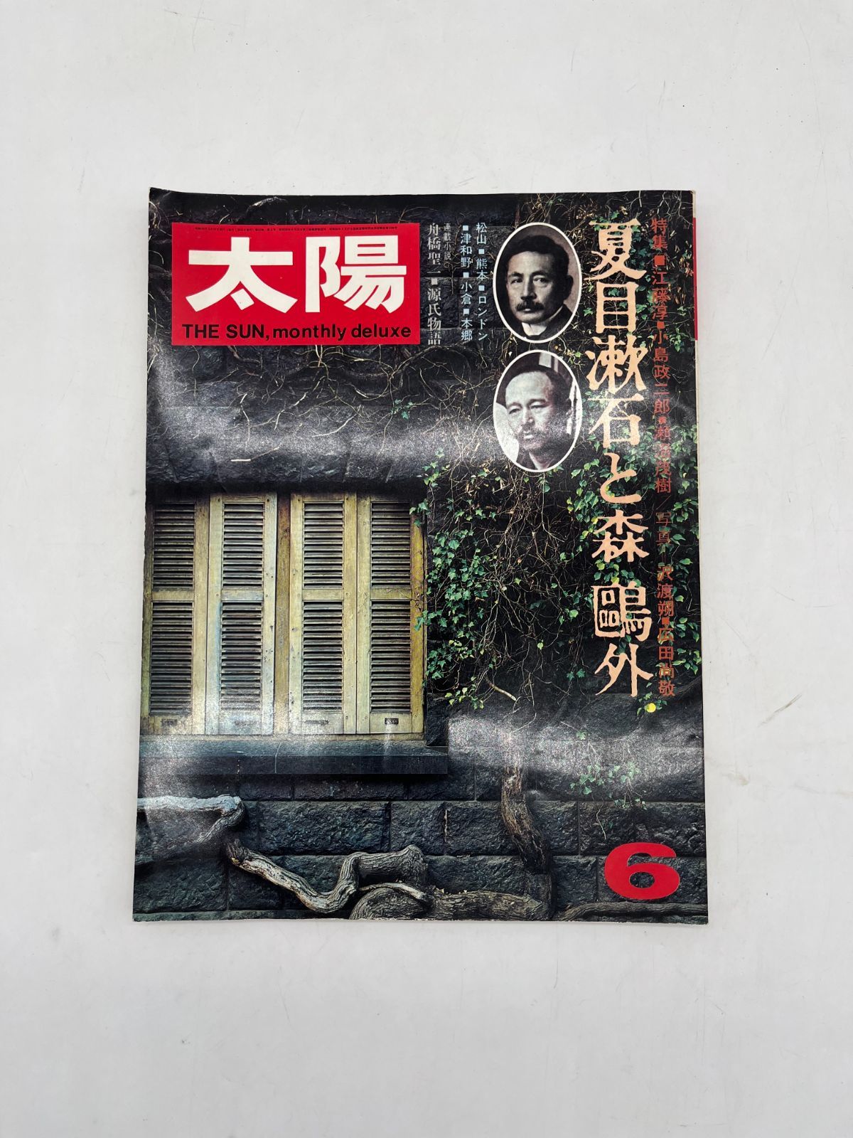 平凡社 太陽 1974年 6 THE SUN , no.133 特集 夏目漱石 と 森