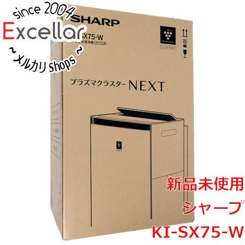 bn 17 SHARP 加湿空気清浄機 プラズマクラスターNEXT COCORO AIR搭載 KI-SX75-W ホワイト