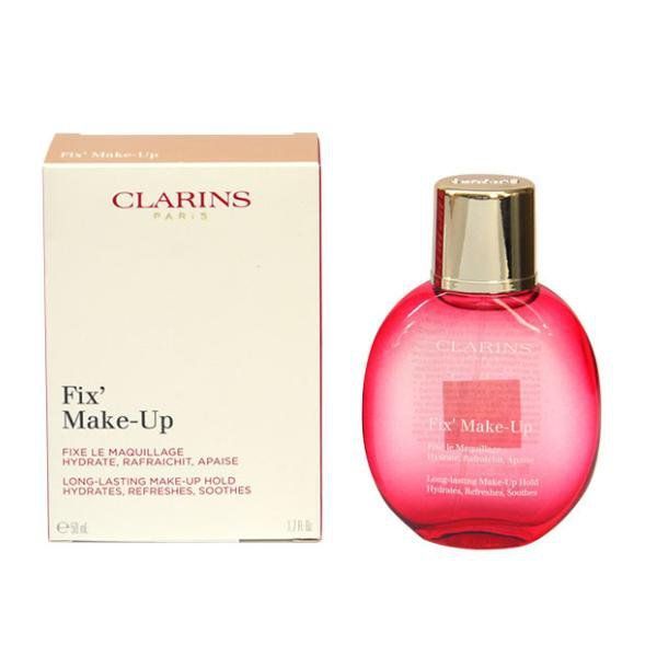 クラランス CLARINS ミスト状化粧水 ﾌｨｯｸｽ ﾒｲｸｱｯﾌﾟ 50ml ギフト プレゼント オーデコロン フレグランス ダマスクローズ 化粧水 ミスト 潤い 乾燥 保湿 メイクアップ リフレッシュ 