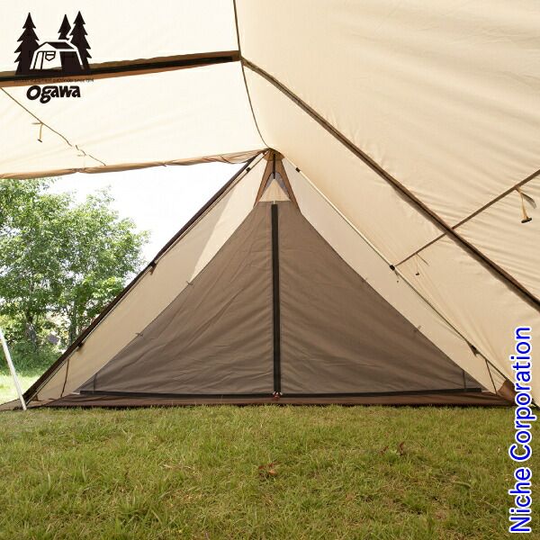 【新品】 オガワキャンパル ツインピルツフォークL ハーフインナー [3569]