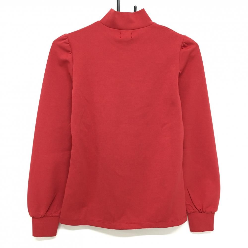 CPG 長袖ハイネックシャツ レッド シリコンロゴ レディース 1 S ゴルフウェア CPG