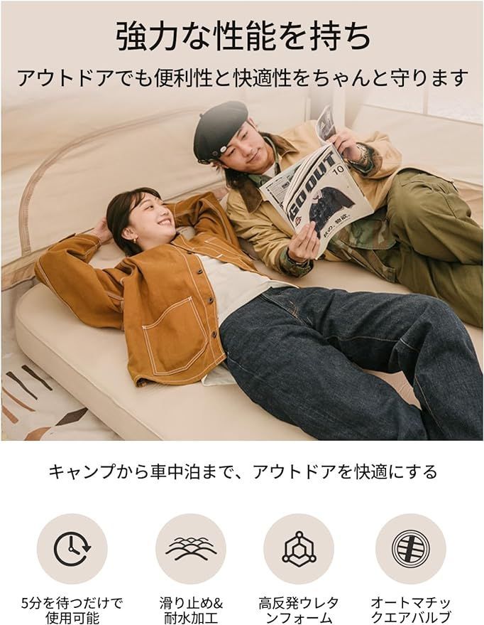 キャンプ マット