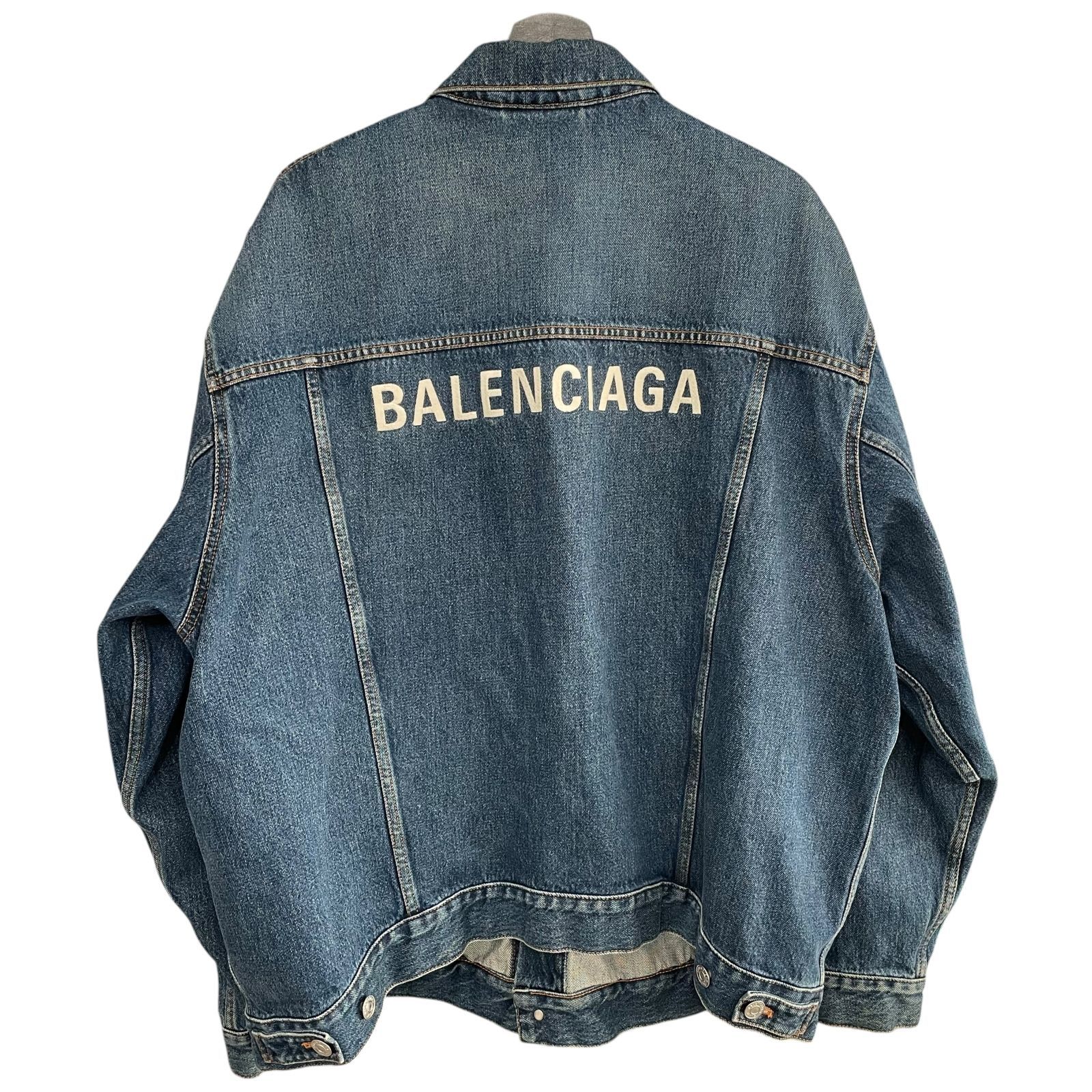 Balenciaga デニムジャケット キャンペーンロゴ バレンシアガ BALENCIAGA/バレンシアガ 17AWよりCampaign Logo Denim Jacket