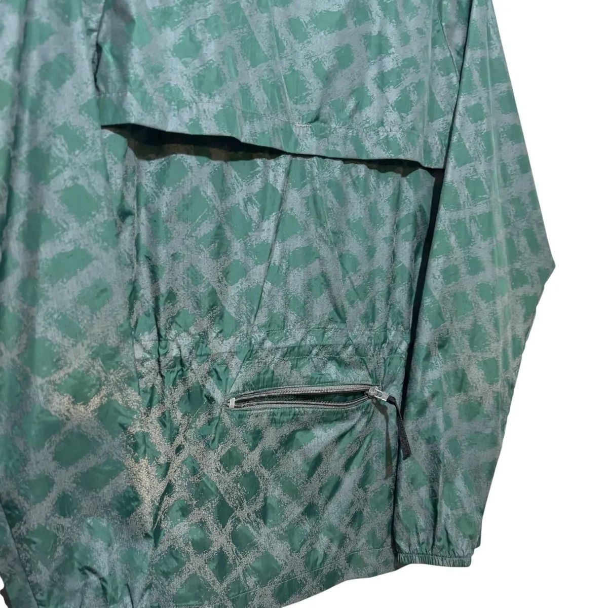 90s USA製 L.L.bean illumiNITE Cycling Nylon JKT W's S D.GREEN