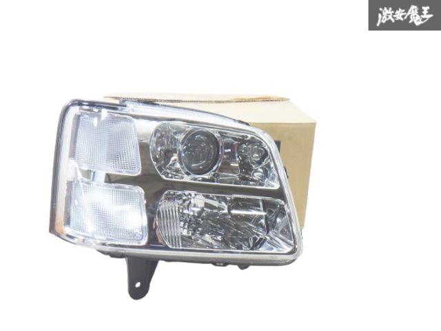 中古 美品!! スズキ 純正 シボレー ワゴンR ソリオ MW MA34S ME34S ヘッドライト ヘッドランプ 右 右側 STANLEY P1368 即納 棚