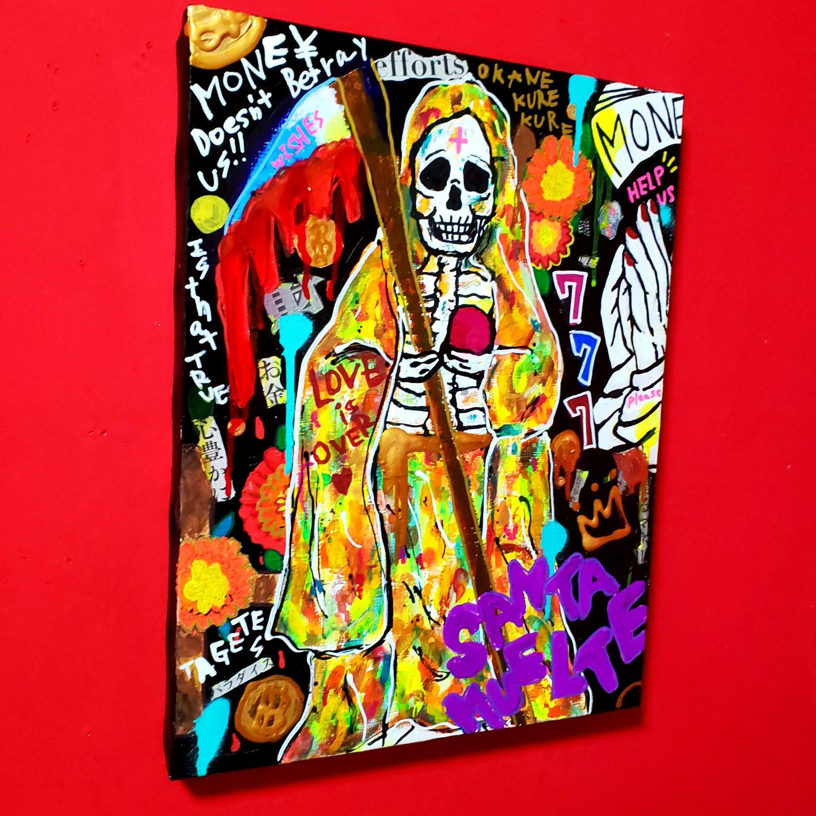 メキシカン【♡SALE♡】願いを叶えるお守り＊SANTA MUERTE（サンタ