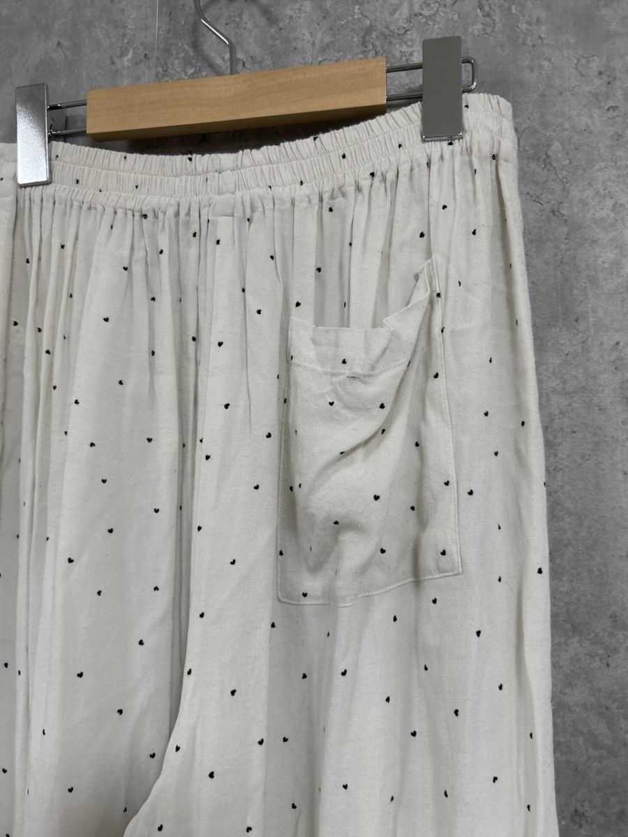 PHEENY(フィーニー) ⁄ PHEENY ハートドット柄 パンツ 19SS☆ ハート  