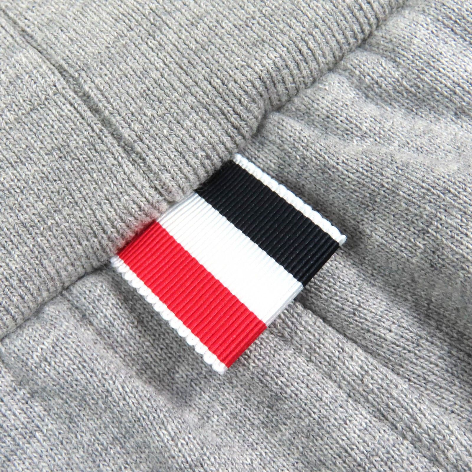 美品】THOM BROWNE コットンショーツ グレー/ホワイト