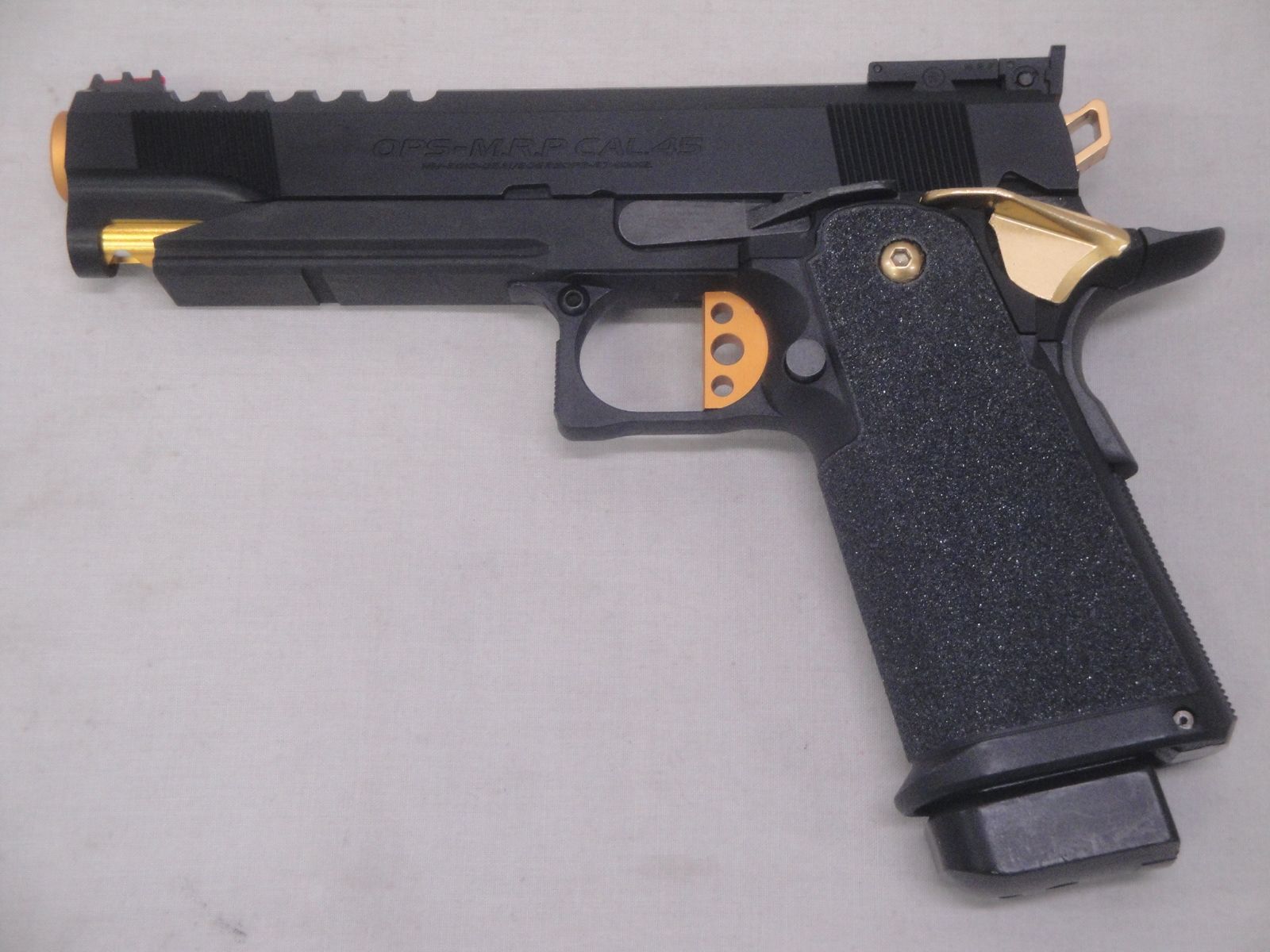 東京マルイ ハイキャパ 5.1 ゴールドマッチ ガスブローバックガン