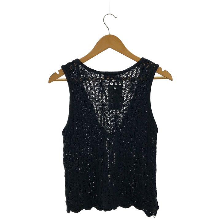 JOURNAL STANDARD L’essage ジャーナルスタンダードレサージュ 24080370208020 クロッシェベスト レディース ブラック