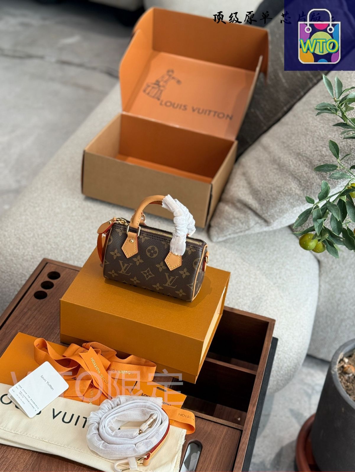 今日特価】Louis Vuitton ルイヴィトン スピーディ ナノ ピロー
